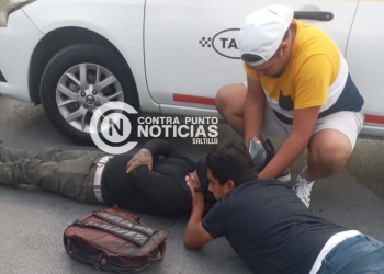 Asegura que no lo vio