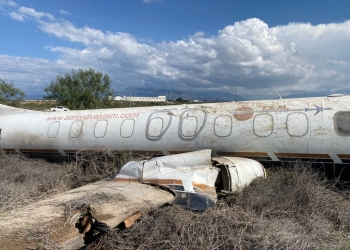 Aterrizaje forzoso en Ramos Arizpe