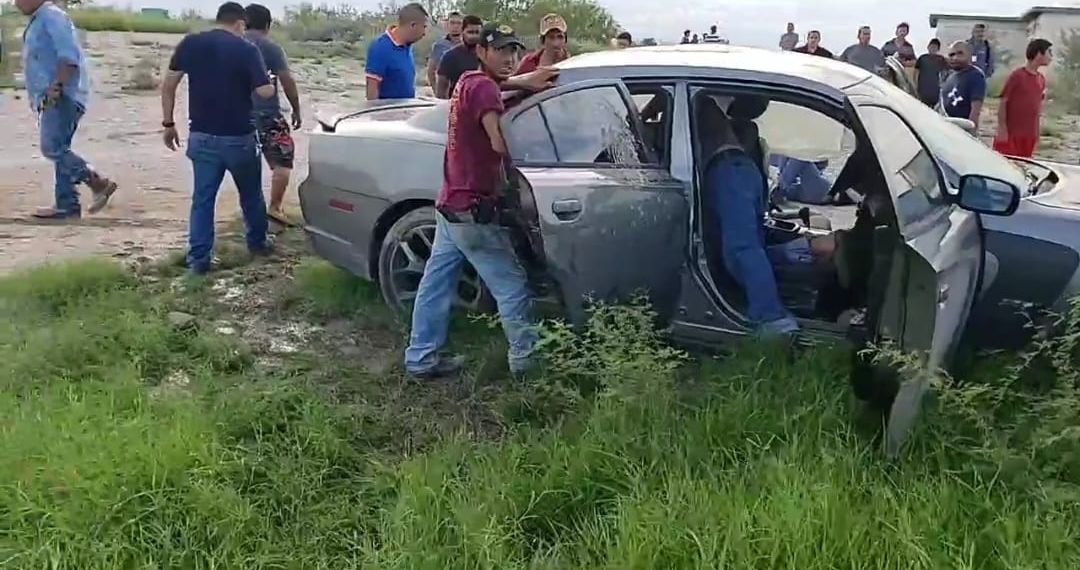 Lesionado en accidente vial es trasladado grave a Monterrey