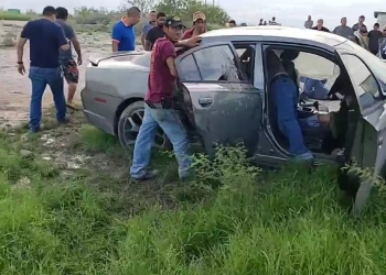 Lesionado en accidente vial es trasladado grave a Monterrey