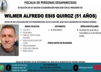 Lleva dos meses desaparecido por familiares apenas lo reportaron