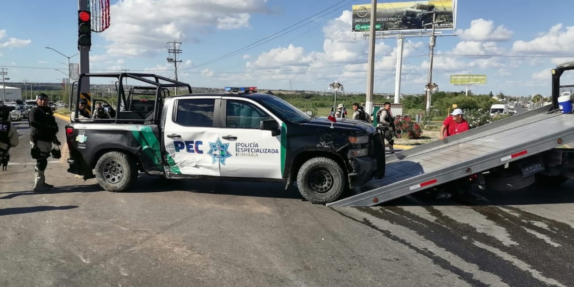 Delicados tres elementos de PEC tras encontronazo