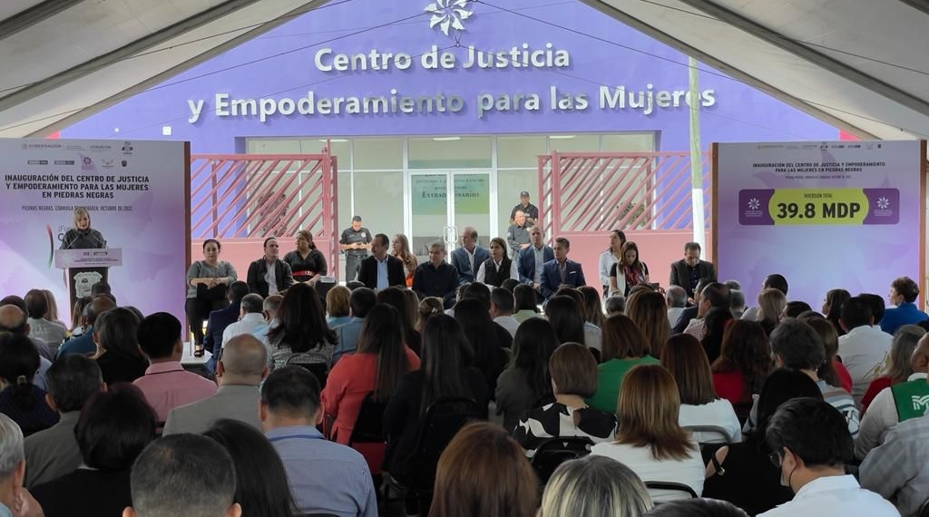 Inauguran Centro de Justicia y Empoderamiento de las Mujeres