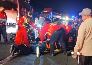 Da retorno y surge un accidente