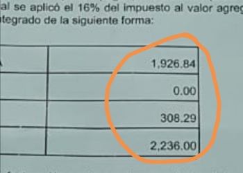 Error de CFE lo paga el usuario