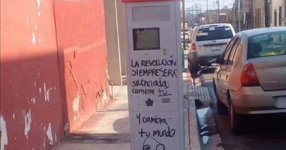 ¿Parquímetros o pintarrones?