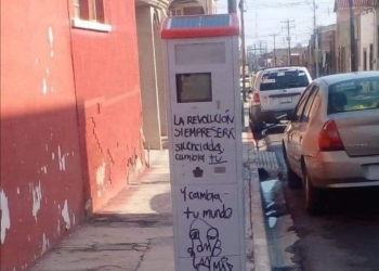 ¿Parquímetros o pintarrones?