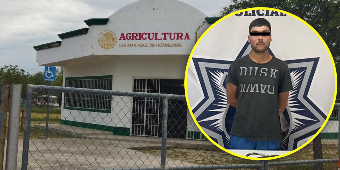Detenido por robar cableado eléctrico de dependencia municipal