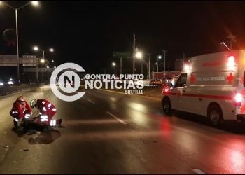 Muere hombre atropellado