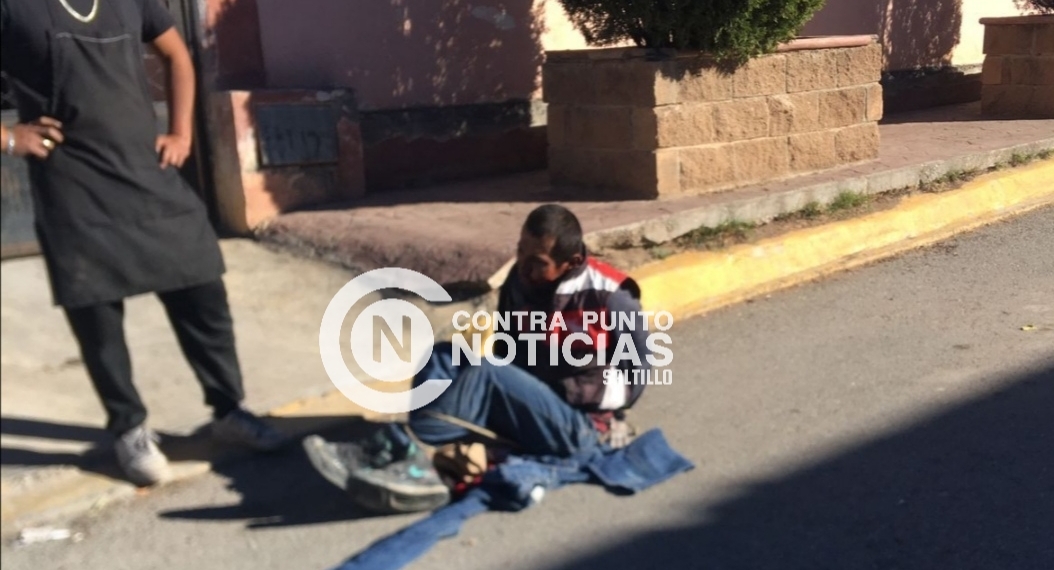 Amarran a presunto ladrón