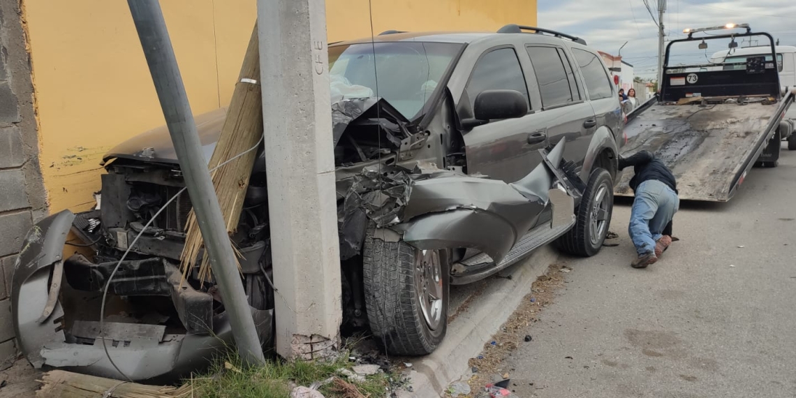 Se registran varios choques en Piedras Negras
