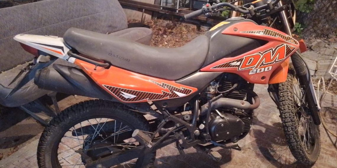 Reportan el robo de dos motocicletas
