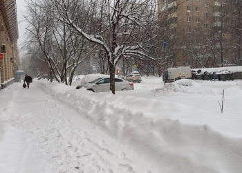 Moscú queda sepultada por la mayor nevada del siglo XXI