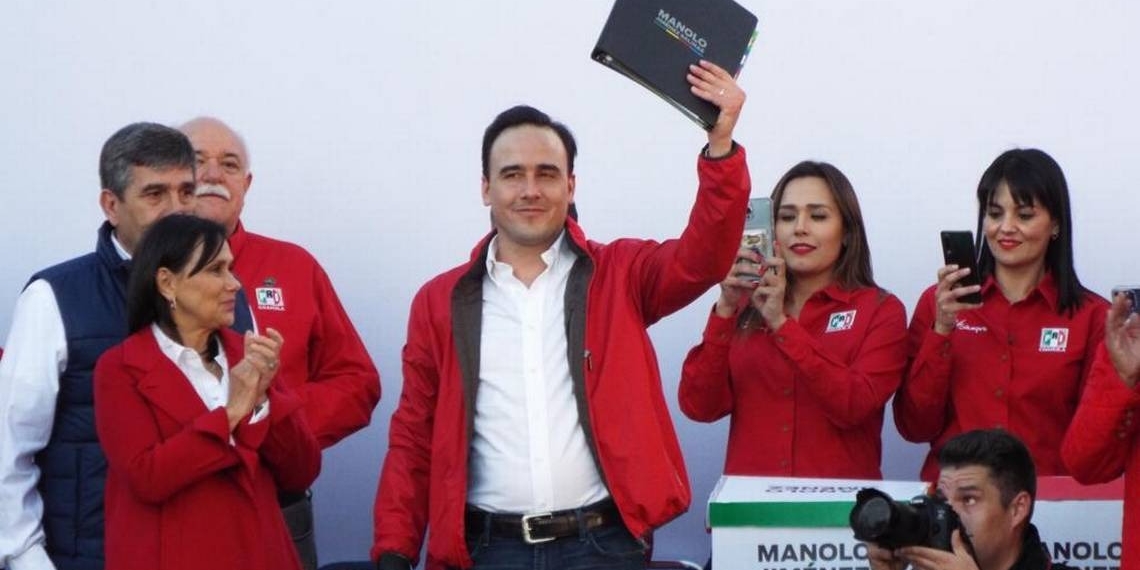 Se registra Manolo Jiménez como candidato a la gubernatura de Coahuila por el PRI