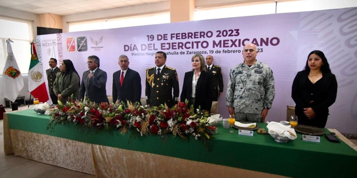 Celebran el 110 aniversario del Día del Ejército Mexicano