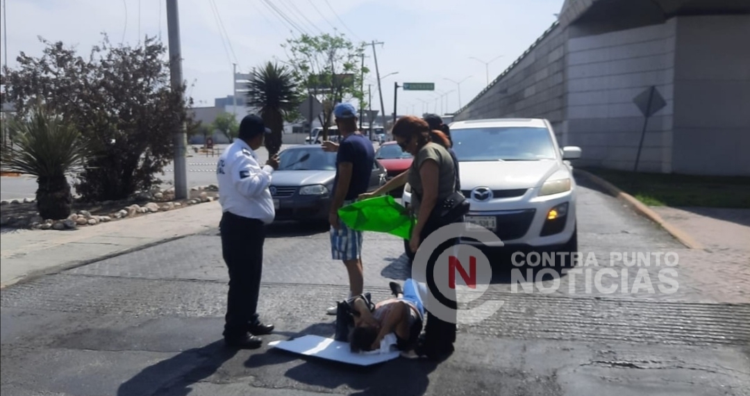 Atropellan a mujer
