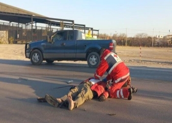 Seguro interviene en accidente vial donde resultó lesionado de gravedad un inspector municipal