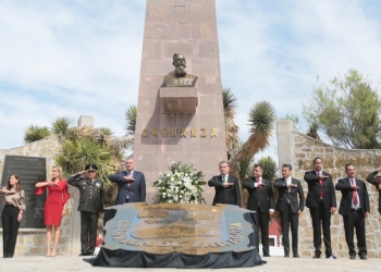 Llevan a cabo ceremonia por el 110 Aniversario del Plan de Guadalupe