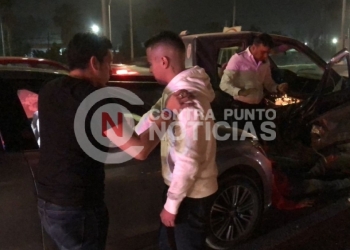 Resulta un lesionado tras accidente