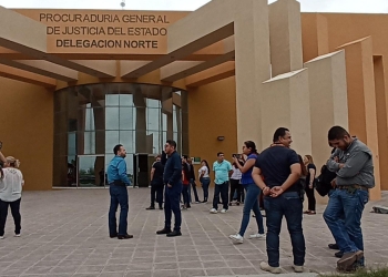 Implementan simulacro en edificio de la Fiscalía General Del Estado
