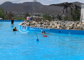 Lo usan de chapoteadero