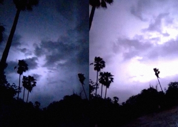 Cae lluvia y granizo en Piedras Negras y la Región Norte