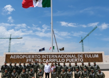 Presidente supervisa tramo 5 del Tren Maya y Aeropuerto Felipe Carrillo Puerto en Tulum