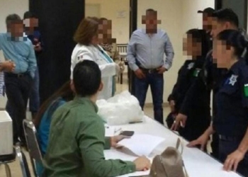Sorprenden a policías municipales con antidoping