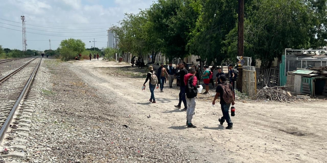 Aseguran a migrante al momento de arribar a la frontera norte
