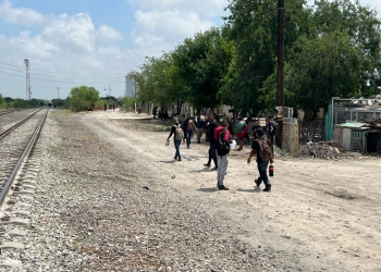 Aseguran a migrante al momento de arribar a la frontera norte