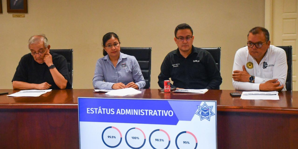 Llevan a cabo autoridades y representantes de la sociedad civil sesión del consejo municipal de seguridad