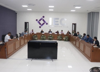 Realizan sesión permanente en Instituto Electoral de Coahuila, previo a jornada electoral