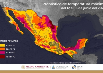Habrá temperaturas superiores a 40 °C en 21 estados de México