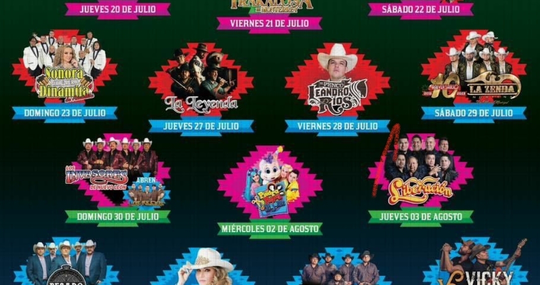 Ellos estarán en la Feria Saltillo 2023