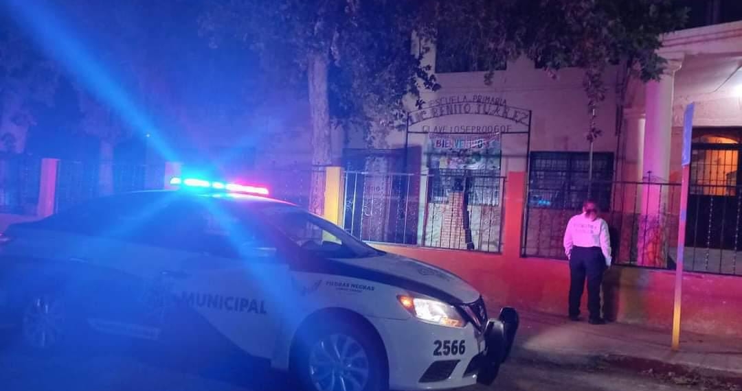 No hay denuncias por robos a escuelas
