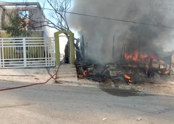 Indagan si incendio en domicilio fue accidental o intencional