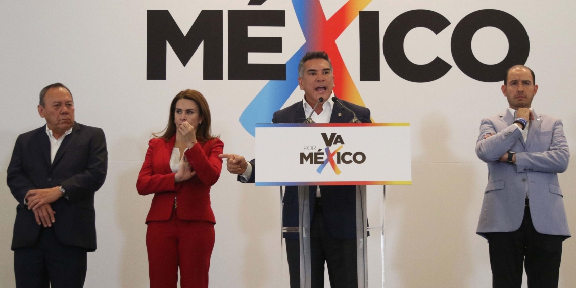 La alianza PAN, PRI y PRD avala método para elegir al candidato