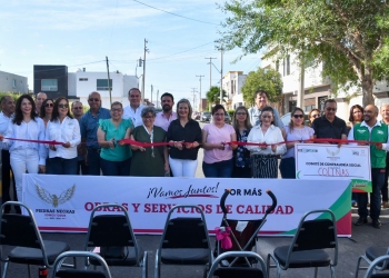 Encabeza alcaldesa jornada de entrega y arranque de obras