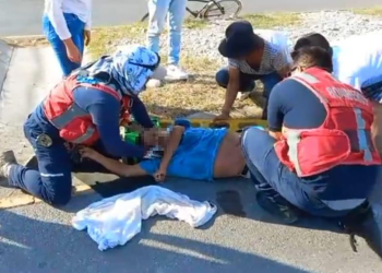 Ante el ministerio público accidente donde murió motociclista