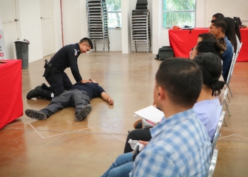 Imparten segundo curso de primeros auxilios domésticos
