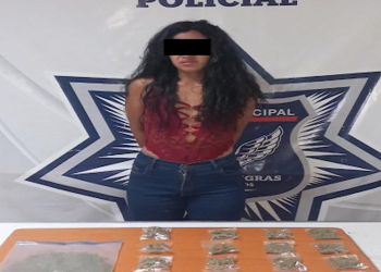 Detienen a joven en posesión de marihuana