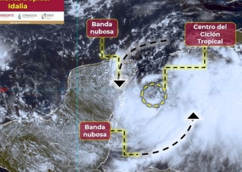 Se forma la tormenta tropical “Idalia” en Quintana Roo