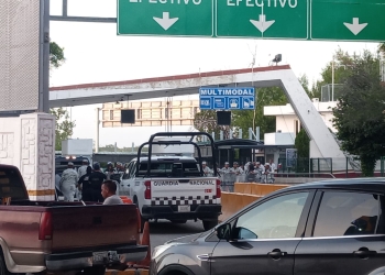 Guardia Nacional prohibió cruce de alcohol hacía Piedras Negras
