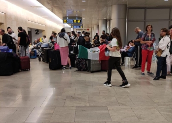 Alistan primer vuelo del puente aéreo de la Fuerza Aérea Mexicana de Tel Aviv a Madrid