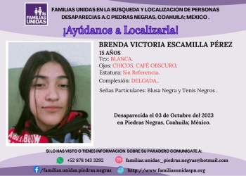 Menor reportada como desaparecida regresa a casa por su propia cuenta