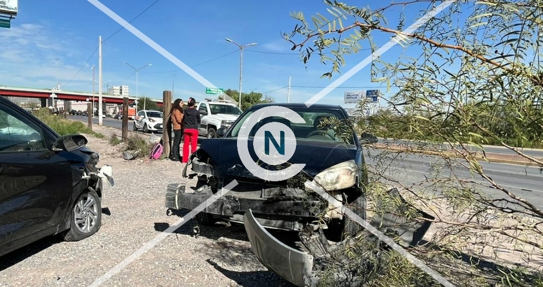 Se registra accidente múltiple