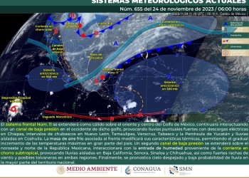 ¡Sigue el frío! 15 entidades estarán por debajo de los 0°