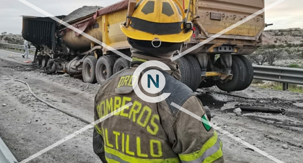 Fallece tras incendio de tráiler