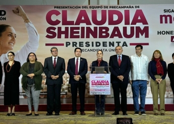 Claudia Sheinbaum presenta su equipo de precampaña para elecciones 2024