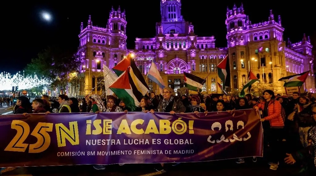 Manifestaciones en todo el mundo contra la violencia hacia las mujeres